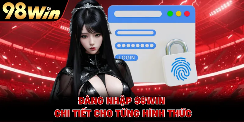 Đăng nhập 98WIN chi tiết cho từng hình thức